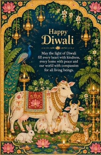 Diwali greeting card design 2